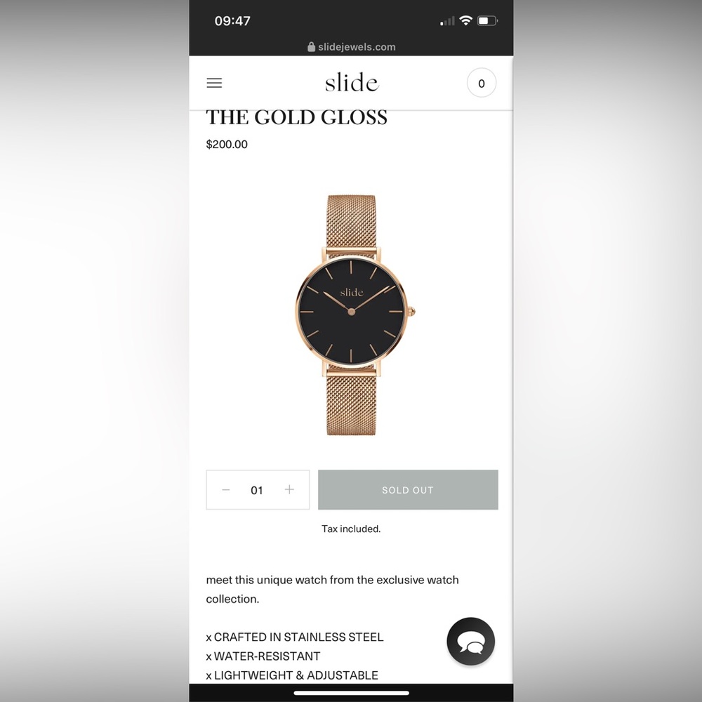 Never used. Not a fan of the rose gold